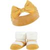 image:imageHudson Baby Girls Headband and Socks GiftsetBurgundy Orange