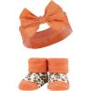 image:imageHudson Baby Girls Headband and Socks GiftsetBurgundy Orange