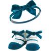 image:imageHudson Baby Girls Headband and Socks GiftsetBurgundy Pink Teal