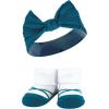image:imageHudson Baby Girls Headband and Socks GiftsetBurgundy Teal