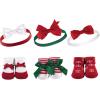 image:imageHudson Baby Girls Headband and Socks GiftsetChristmas Snowflake