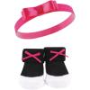 image:imageHudson Baby Girls Headband and Socks GiftsetDark Pink Black 10pack