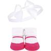 image:imageHudson Baby Girls Headband and Socks GiftsetDark Pink Black 10pack