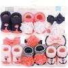image:imageHudson Baby Girls Headband and Socks GiftsetFlamingo 10pack