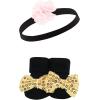 image:imageHudson Baby Girls Headband and Socks GiftsetGold Sequin