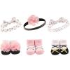image:imageHudson Baby Girls Headband and Socks GiftsetHeart