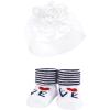 image:imageHudson Baby Girls Headband and Socks GiftsetNavy Red