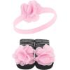 image:imageHudson Baby Girls Headband and Socks GiftsetParis 10pack