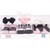 image:imageHudson Baby Girls Headband and Socks GiftsetPink Black Love 6pack