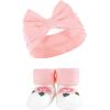 image:imageHudson Baby Girls Headband and Socks GiftsetPink Green