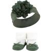 image:imageHudson Baby Girls Headband and Socks GiftsetPink Green