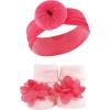image:imageHudson Baby Girls Headband and Socks GiftsetPink Navy 10piece