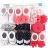 image:imageHudson Baby Girls Headband and Socks GiftsetPink Navy 10piece