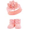 image:imageHudson Baby Girls Headband and Socks GiftsetPink Purple Mint