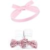 image:imageHudson Baby Girls Headband and Socks GiftsetPink Sequin