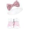 image:imageHudson Baby Girls Headband and Socks GiftsetPink Sequin