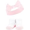 image:imageHudson Baby Girls Headband and Socks GiftsetPink White