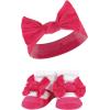 image:imageHudson Baby Girls Headband and Socks GiftsetPink White