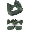 image:imageHudson Baby Girls Headband and Socks GiftsetPurple Green
