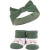 image:imageHudson Baby Girls Headband and Socks GiftsetPurple Green Yellow