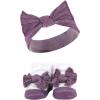 image:imageHudson Baby Girls Headband and Socks GiftsetPurple Green Yellow