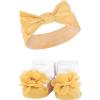 image:imageHudson Baby Girls Headband and Socks GiftsetPurple Green Yellow