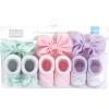 image:imageHudson Baby Girls Headband and Socks GiftsetPurple Mint