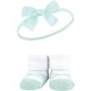 image:imageHudson Baby Girls Headband and Socks GiftsetPurple Mint Rainbow