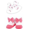 image:imageHudson Baby Girls Headband and Socks GiftsetPurple Rainbow