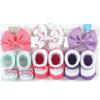 image:imageHudson Baby Girls Headband and Socks GiftsetPurple Rainbow