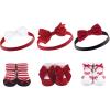 image:imageHudson Baby Girls Headband and Socks GiftsetRed Bows
