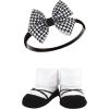 image:imageHudson Baby Girls Headband and Socks GiftsetRed Houndstooth