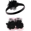 image:imageHudson Baby Girls Headband and Socks GiftsetSilver Ballet 10pack