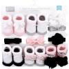image:imageHudson Baby Girls Headband and Socks GiftsetSilver Ballet 10pack