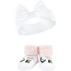 image:imageHudson Baby Girls Headband and Socks GiftsetTeal Pink