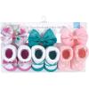 image:imageHudson Baby Girls Headband and Socks GiftsetTiedye