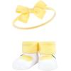 image:imageHudson Baby Girls Headband and Socks GiftsetYellow Green Lemon