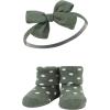 image:imageHudson Baby Girls Headband and Socks GiftsetYellow Green Lemon