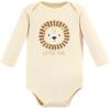 image:imageHudson Baby Unisex Baby Cotton Bodysuit Pant and Shoe Set Brave Lion 03 Months