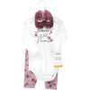 image:imageHudson Baby Unisex Baby Cotton Bodysuit Pant and Shoe Set Plum Wildflower 1218 Months