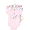 image:imageHudson Baby Unisex Baby Cotton Bodysuits 5 PieceUnicorn Dream World