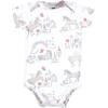 image:imageHudson Baby Unisex Baby Cotton Bodysuits 5 PieceUnicorn Dream World