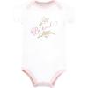image:imageHudson Baby Unisex Baby Cotton Bodysuits 5 PieceVintage Rose
