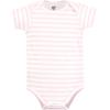 image:imageHudson Baby Unisex Baby Cotton Bodysuits 5 PieceVintage Rose