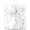 image:imageHudson Baby Unisex Baby Cotton Flannel Burp Cloths One SizeModern Safari Friends