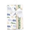 image:imageHudson Baby Unisex Baby Cotton Flannel Burp Cloths One SizeWild Leaf Safari