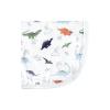 image:imageHudson Baby Unisex Baby Cotton Muslin Washcloths Enchanted Forest One SizeDino