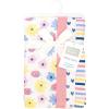 image:imageHudson Baby Unisex Baby Cotton Polyester Flannel Burp ClothsFlowers and Strawberries 4pack