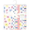 image:imageHudson Baby Unisex Baby Cotton Polyester Flannel Burp ClothsFlowers and Strawberries 7pack