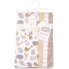 image:imageHudson Baby Unisex Baby Cotton Polyester Flannel Burp ClothsSafari Friends 4pack